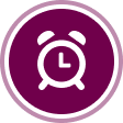 CABOMETYX Alarm clock icon